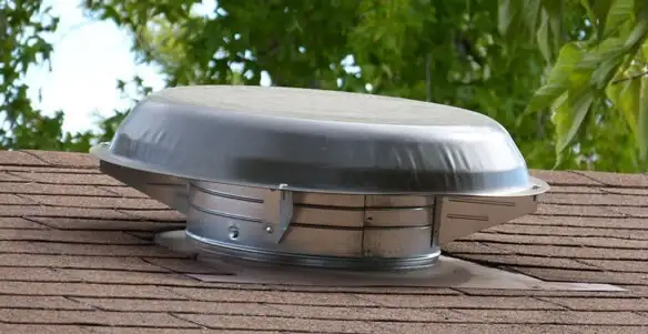 attic fan installation services with low-profile roof ventilation unit in Orlando, FL