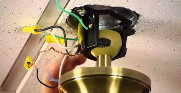 Ceiling fan wiring repair and electrical connection service in Orlando, FL