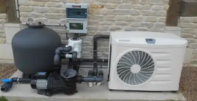 electric heater installation services with connected outdoor heating system equipment in Orlando, FL