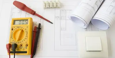 electrical service featuring diagnostic tools and electrical planning performed by certified electricians in Orlando, FL