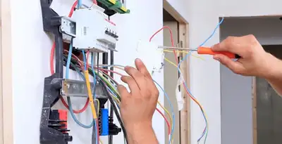 electrician services performing residential electrical panel wiring in Orlando, FL
