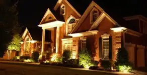 electrician services providing professional exterior electrical lighting in Orlando, FL