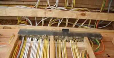 new construction wiring services with organized electrical rough-in performed by licensed electricians in Orlando, FL