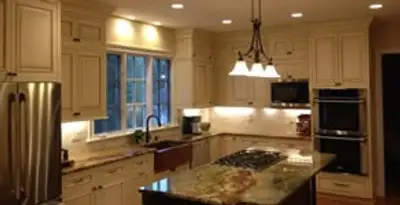 Recessed lighting installation enhancing interior lighting by professional electricians in Orlando, FL