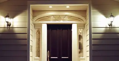 security light installation services with professionally installed entryway lighting in Orlando, FL