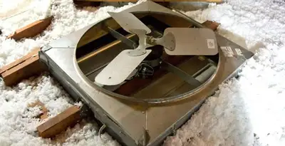 whole house fan installation services with attic-mounted ventilation unit in Orlando, FL