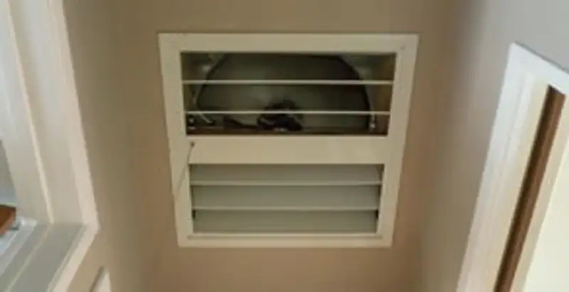 whole house fan installation services with ceiling-mounted ventilation system in Orlando, FL